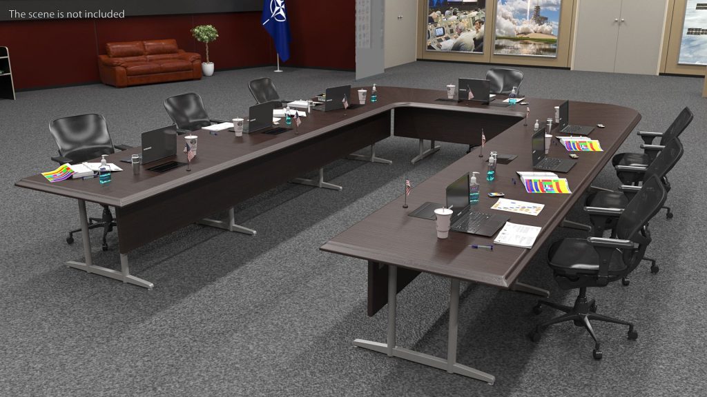 سالن کنفرانس U شکل: تعریف، مزایا و کاربردها 3 qcnl5dfm